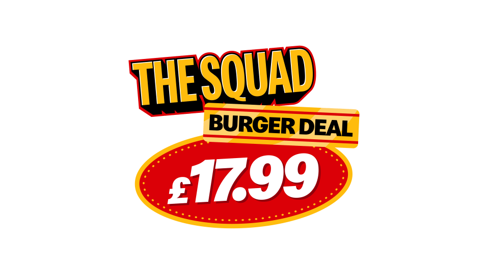 "The Squad" targets groups of friends keen on a burger bundle