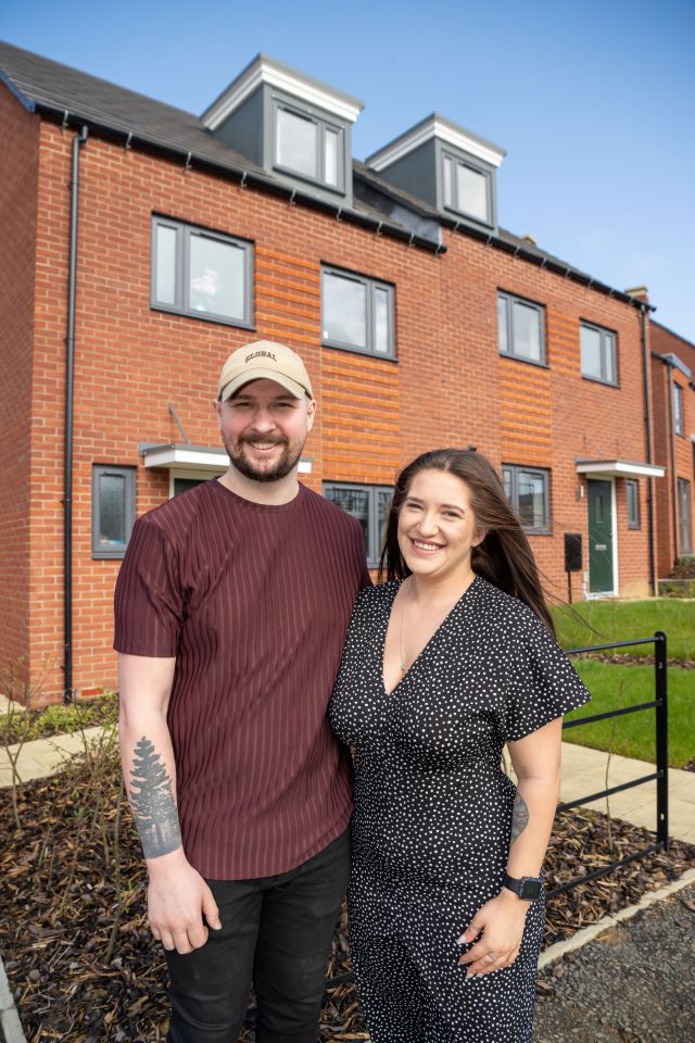 The young couple has landed a 4-bed dream home for just £8k