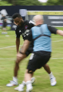 Theo Baker nutmegged Chelsea icon John Obi Mikel in training