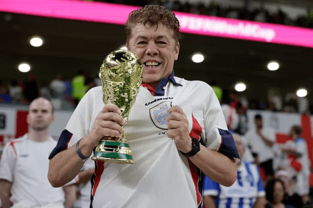 The Steve McClaren lookalike has been following the Three Lions for over 40 years