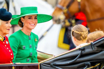 Kate at the royal parade last year