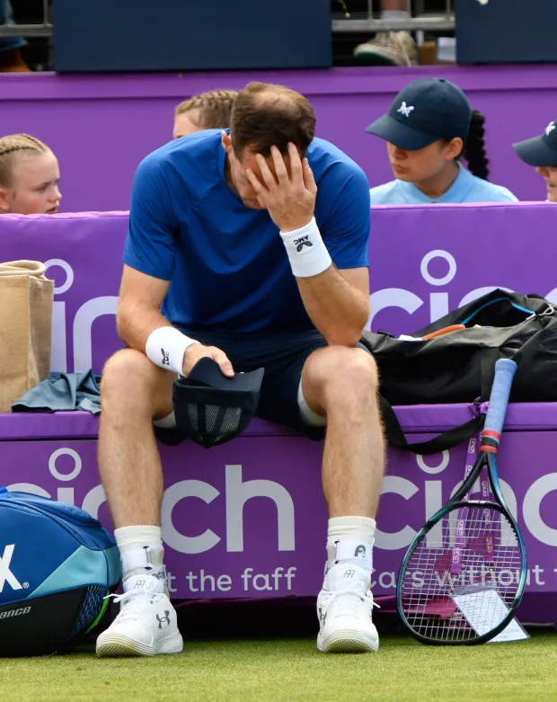 Murray admitted he regretted going on court to face Thompson