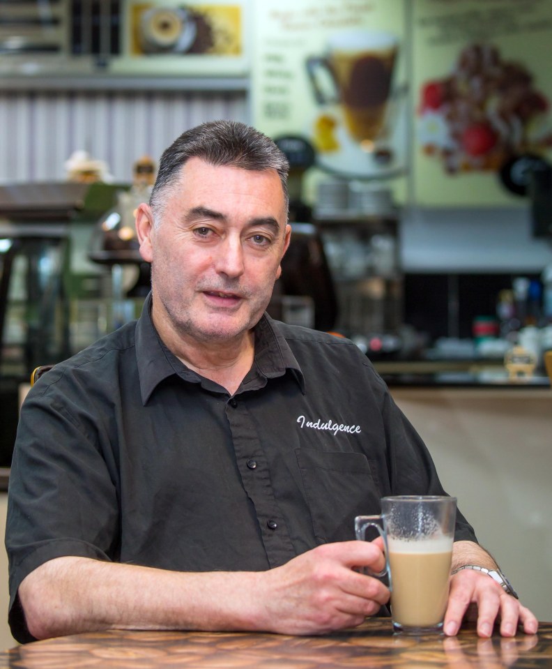 Danny Brookes had to stop selling hot food in his cafe because his electricity bill tripled