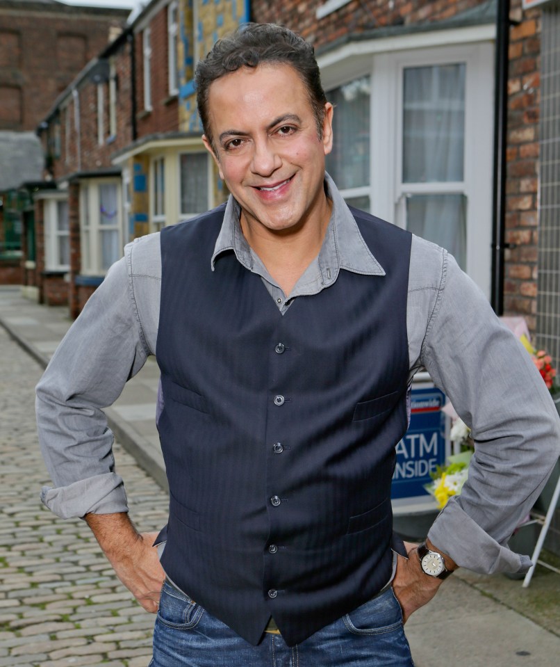 Corrie star Jimmi Harkishin was taken to a back room at B&Q after security suspected him of pinching a pot of paint