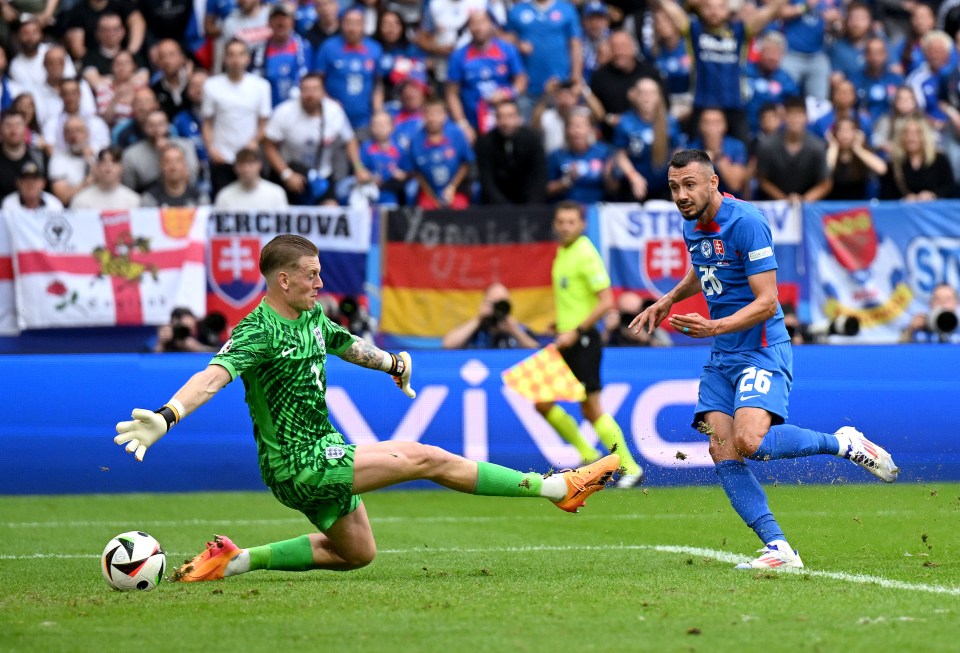 Ivan Schranz scored for Slovakia