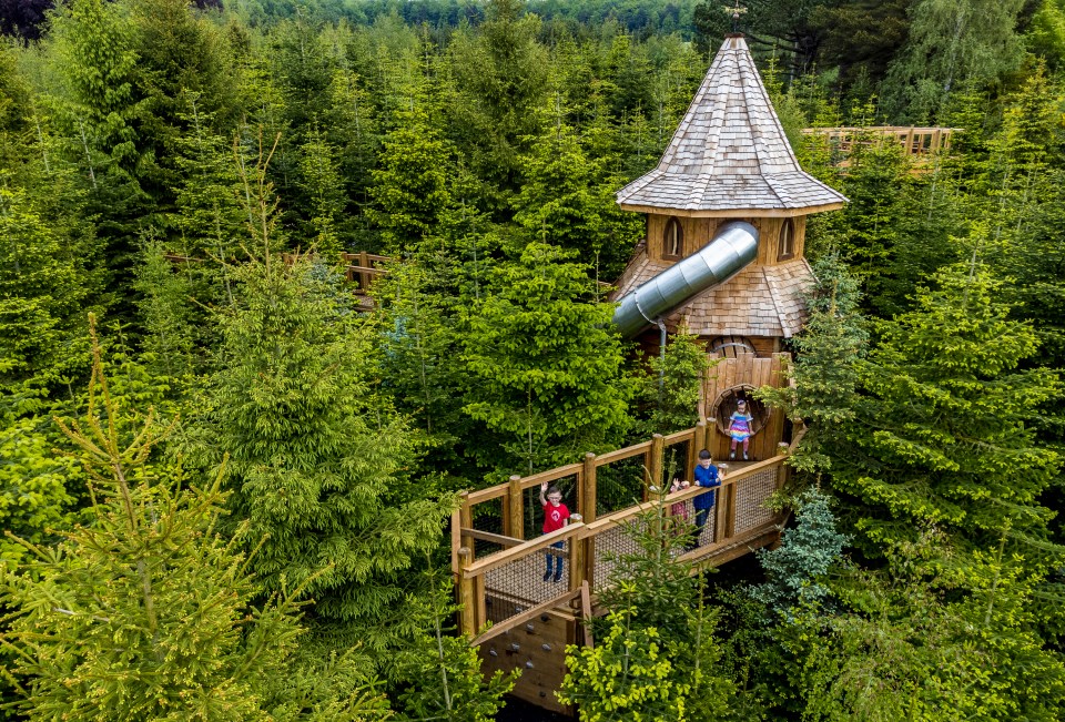 The UK castle is already home to a huge woodland playground