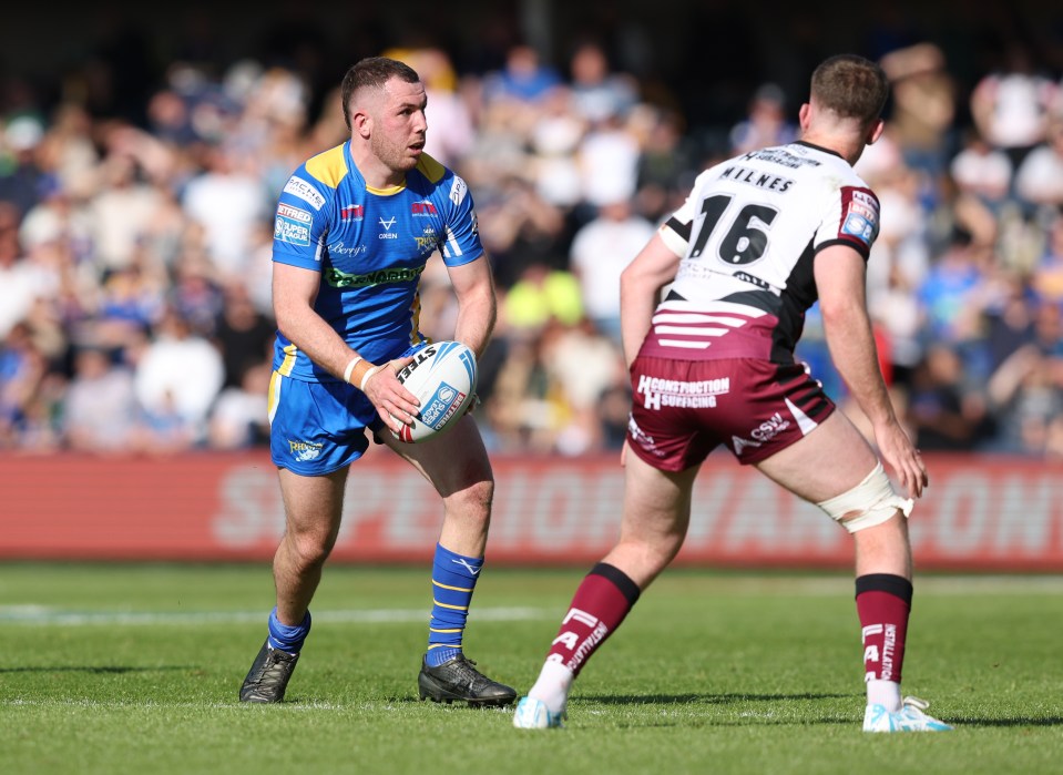 Skipper Cameron Smith was coached by Burrow in Leeds' academy and made his first team debut alongside him