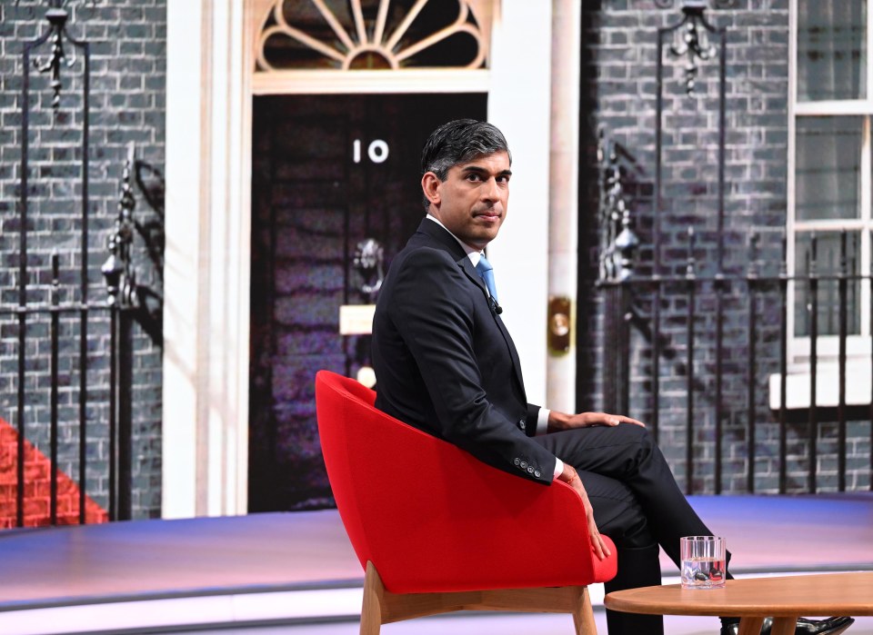 Rishi Sunak speaking on the BBC this morning with just four days until the election