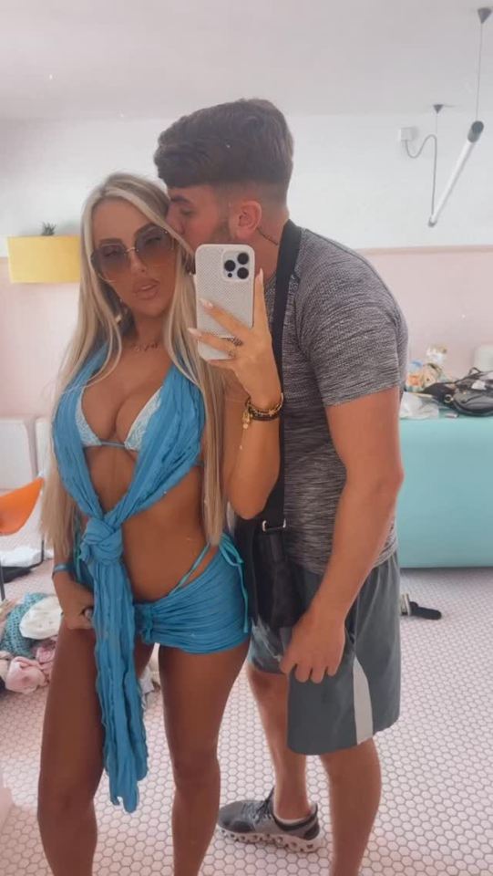 The pair went on holiday to Ibiza