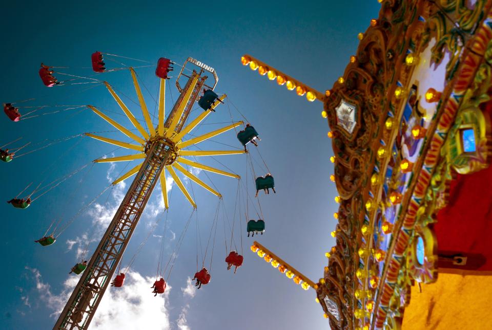 The fair is free to enter but guests have to pay for individual rides