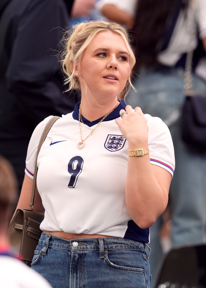 Kate Goodland, the wife of England’s Harry Kane