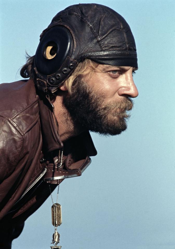 Late Donald Sutherland as Sergeant Oddball in Kelly’s Heroes