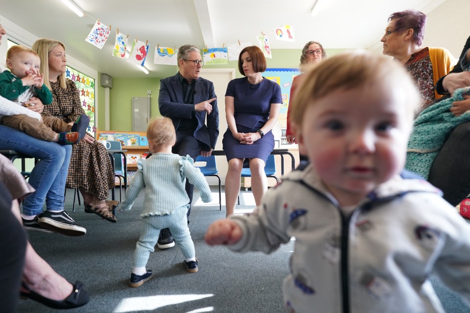 Labour has vowed to keep the 15 hours free childcare by September