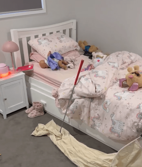 The deadly animal was hidden in the young girl's bed - but can YOU spot it?