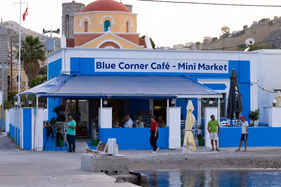 The cafe in Pedi where Mosley was spotted outside of on CCTV