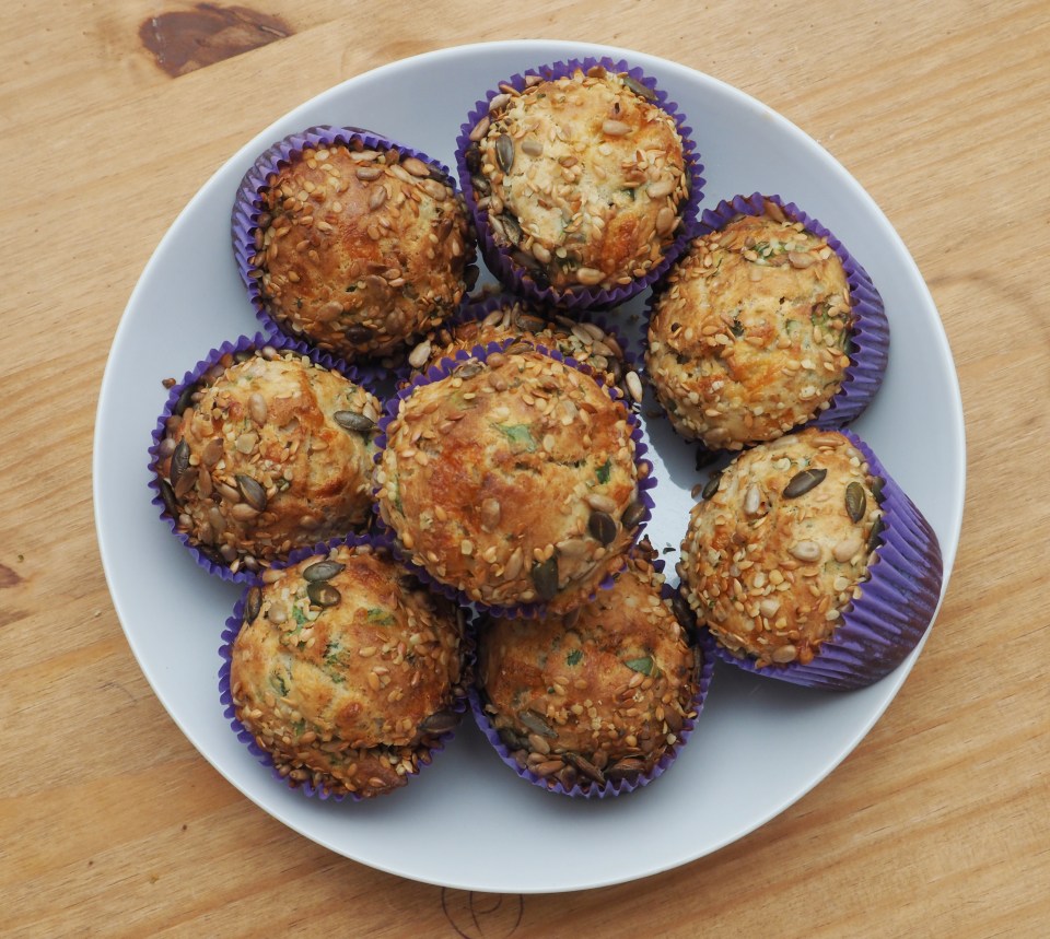 Lexi thought the savoury breakfast muffins were a bit bland and her least favourite recipe