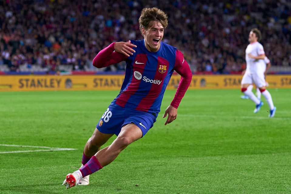 Marc Guiu is close to joining Chelsea after they triggered his £5million Barcelona release clause