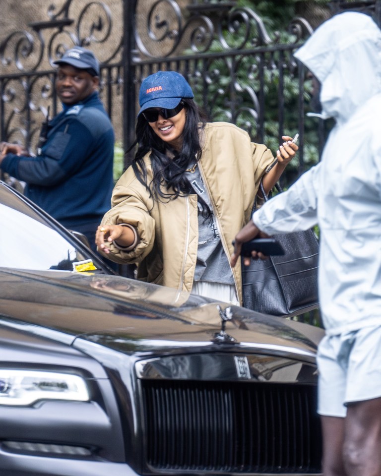 Maya Jama and Stormzy were hit by a parking ticket