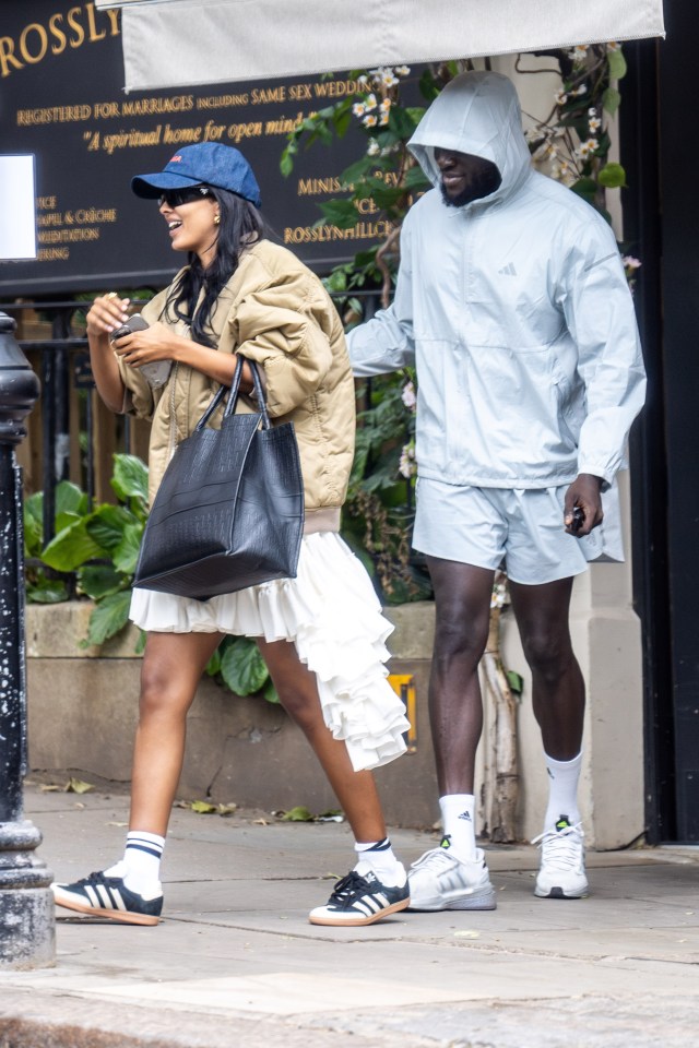 Maya and Stormzy had been enjoying a low-key breakfast date