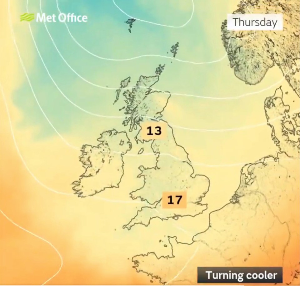 They said this could see temperatures plummet this week