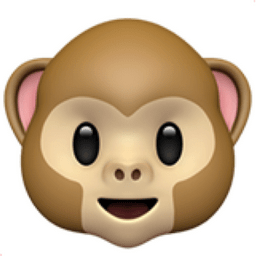 The standard monkey is commonly used by savvy texters