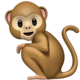 The full body monkey is also an option for texters