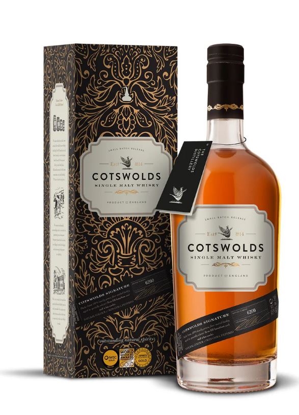 The Cotswolds Single Malt is fruity and rich with a whiff of vanilla