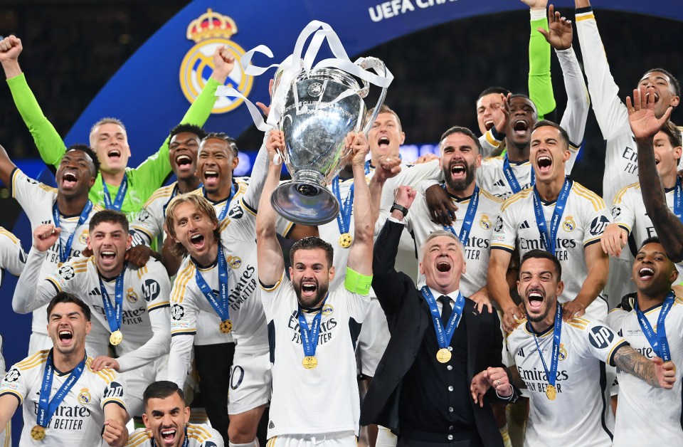 Nacho captained Real Madrid to Champions League success this season