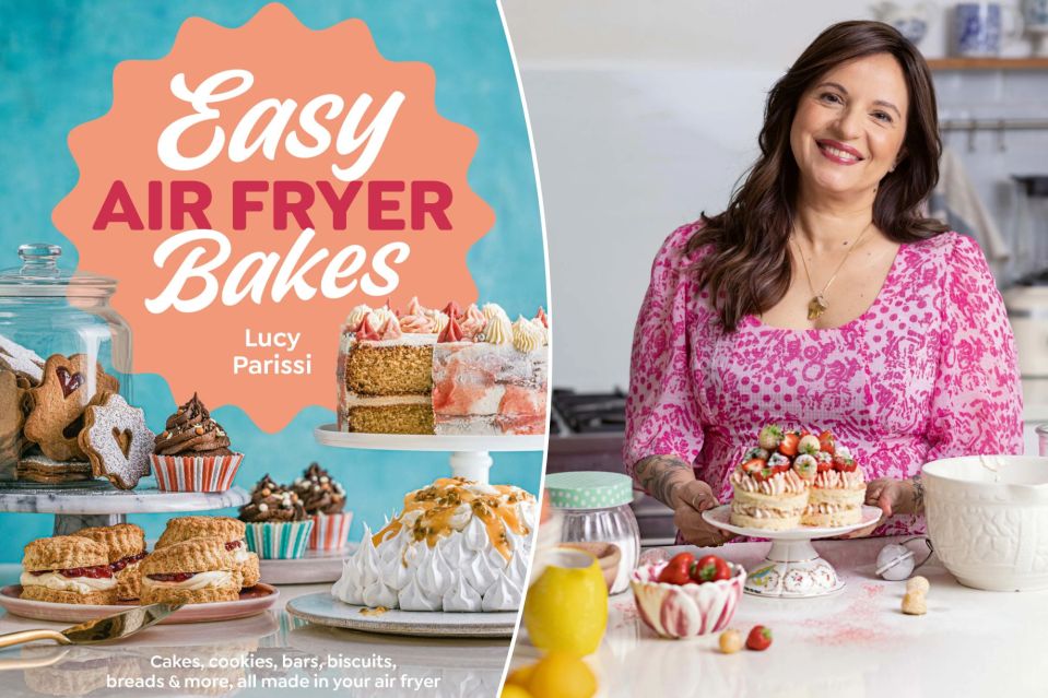 Lucy's new cookbook, Easy Air Fryer Bakes, is out now!