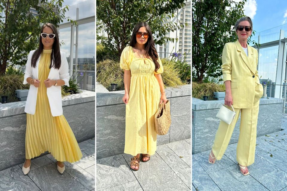 The fashion team style up their favourite buttermilk yellow pieces