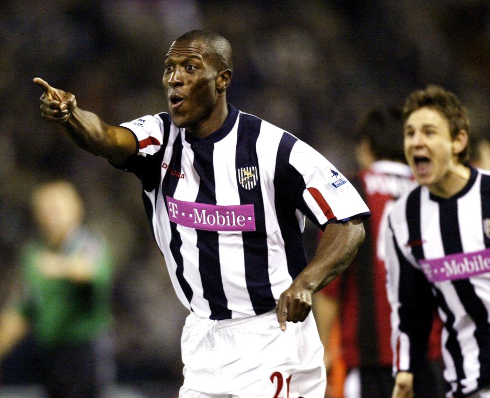 Kevin Campbell helped West Brom complete an incredible Great Escape in the 2004/05 season