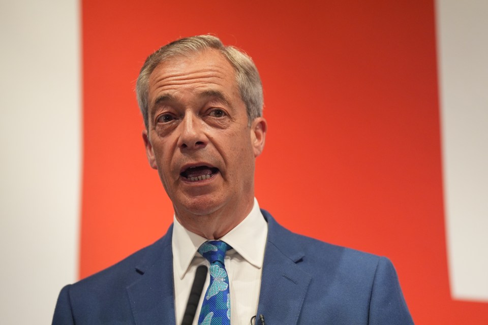 Nigel Farage pledged to lead a 'political revolt' after feeling like he'd 'let people down' by not standing