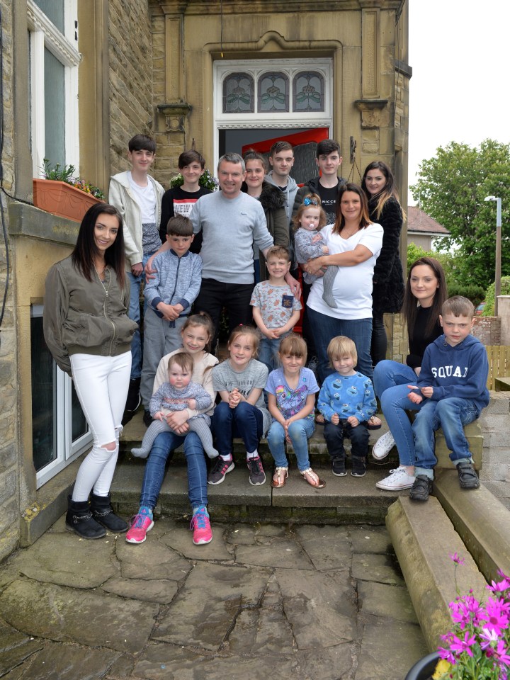 The Radfords are Britain's biggest family