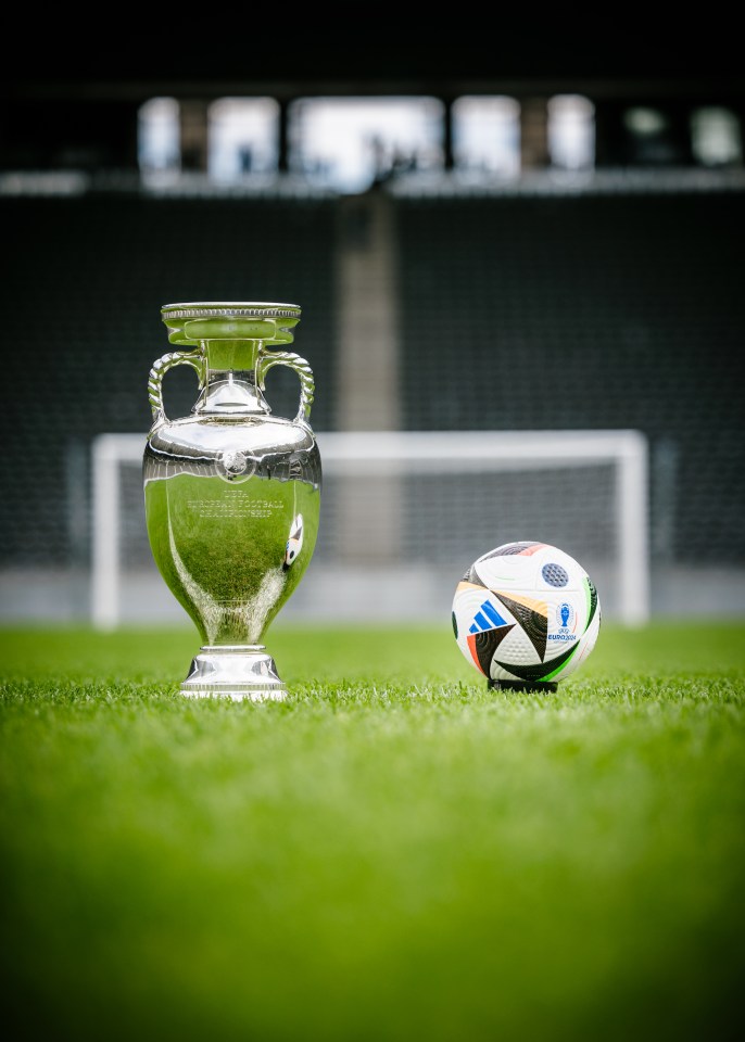 The official Euro 2024 match ball from Adidas is called the 'Fussballliebe'