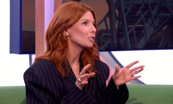 Stacey Dooley made an appearance on The One Show to talk about her West End debut