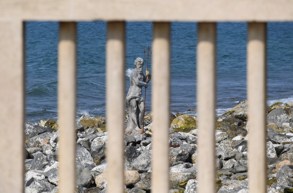 It's believed some of Pompeii's survivors resettled in Ostia, the home of this Neptune statue