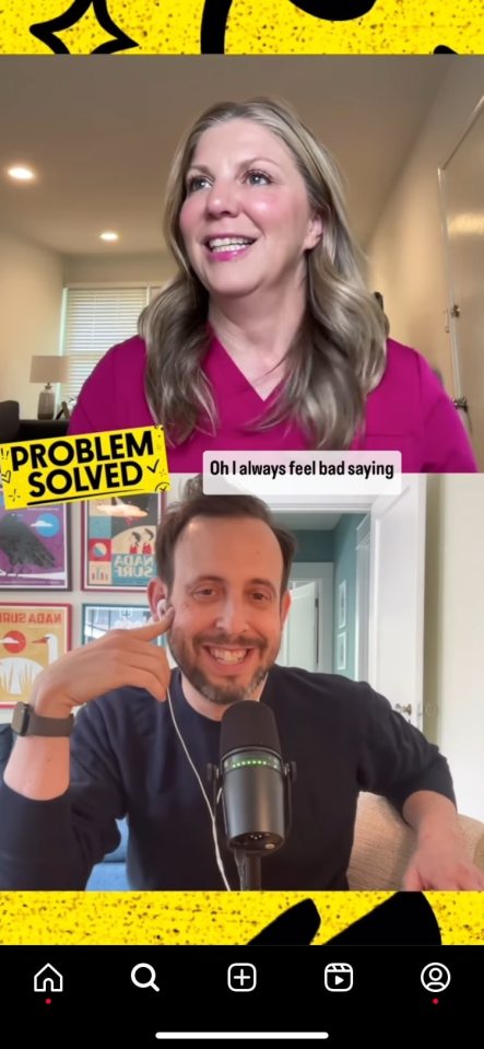 She appeared on the podcast Problem Solved to give her insights