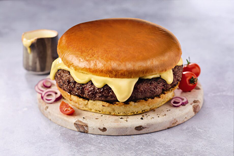 Aldi is flogging a giant burger for Father’s Day that’s three times the size of a McDonald’s Big Mac