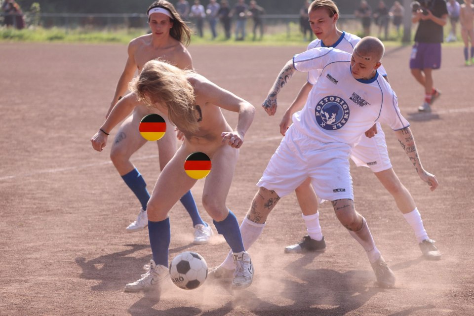 They have a field ready in Cologne for the match after the Three Lions final group game