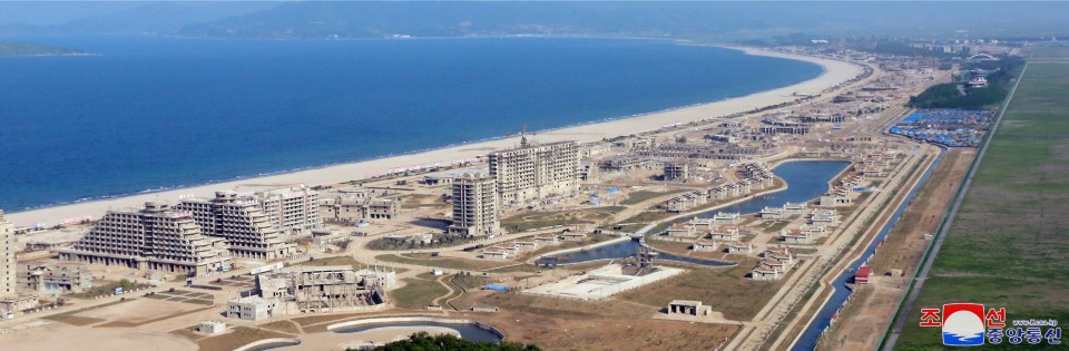 The Wonsan resort is reportedly 90 per cent complete