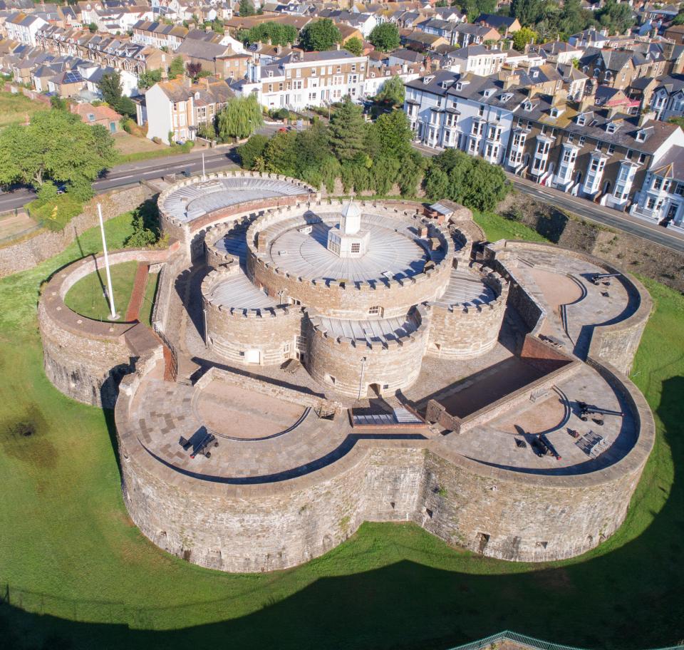 The town is home to both Deal Castle and Walmer Castle