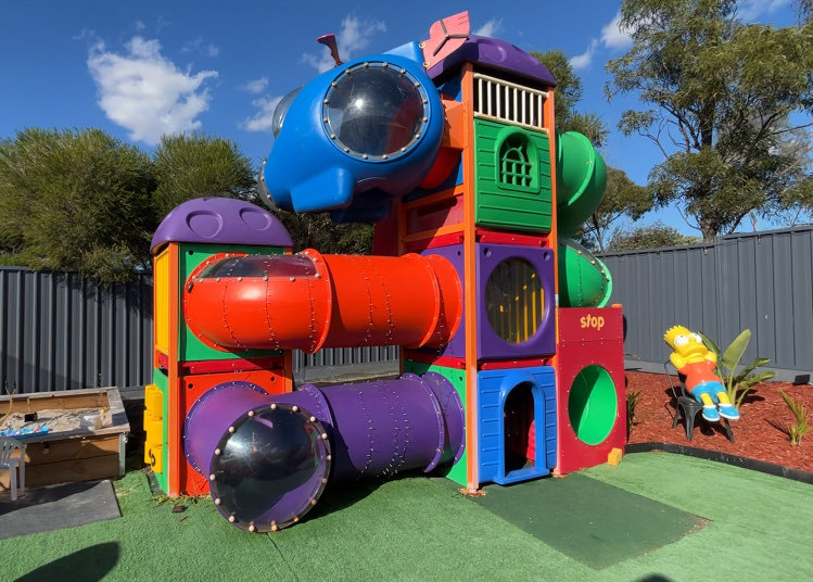 Maggie and Kieran Brennan spotted the McDonald’s playground and knew they had to snap it up