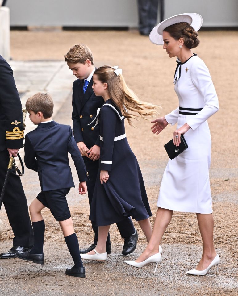 The Princess of Wales attended Trooping the Colour on June 15