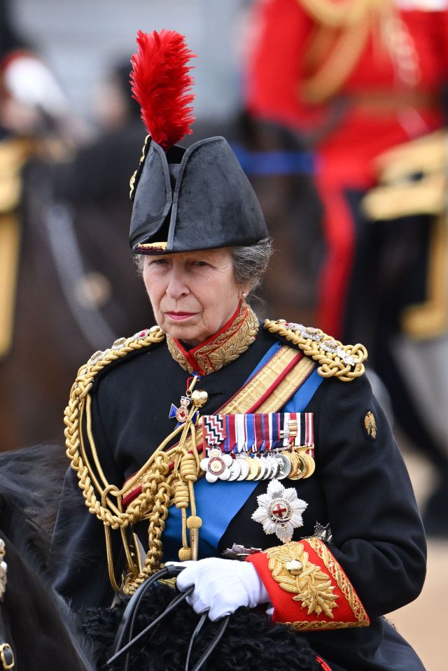 Princess Anne held an important role today