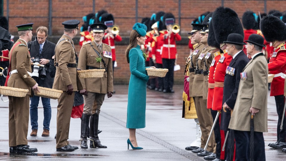 Kate would usually play a key role in the Trooping the Colour ceremony