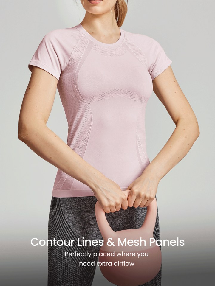 Shein has a GLOWMODE Coolmax Seamless Workout Shirt Slim for £11.49