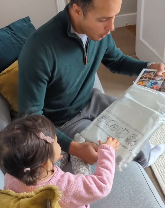 Will examined his new book with the help of his daughter