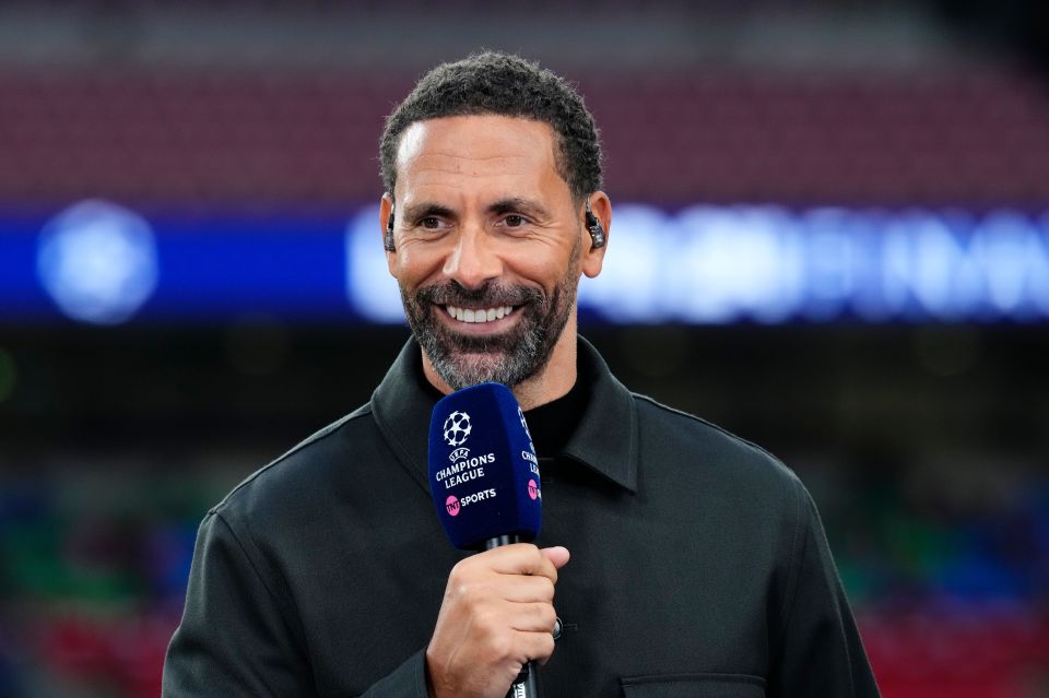 Rio Ferdinand is now doing punditry instead of pirouettes