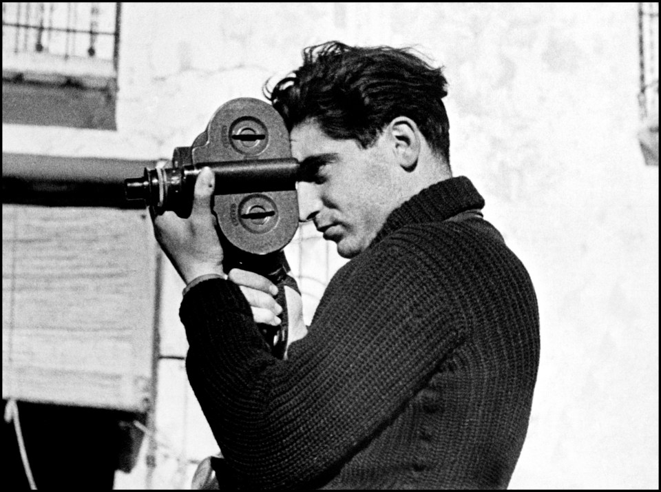 Photojournalist Robert Capa who documented the D-Day landings