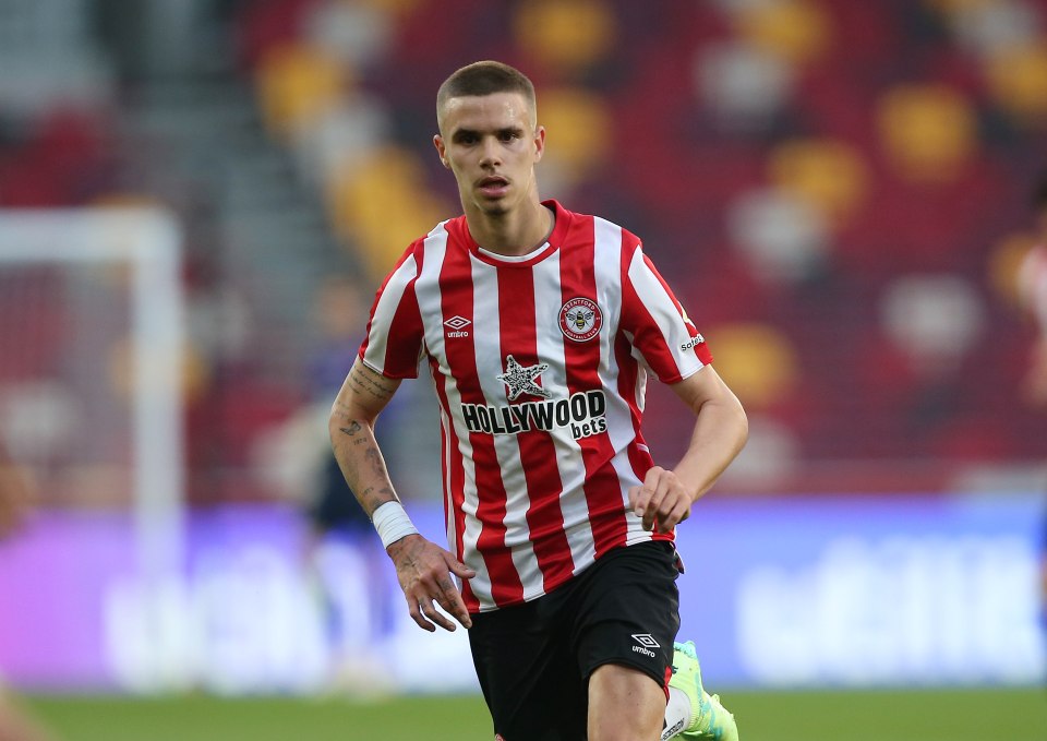 Romeo Beckham has had his stay at Brentford extended